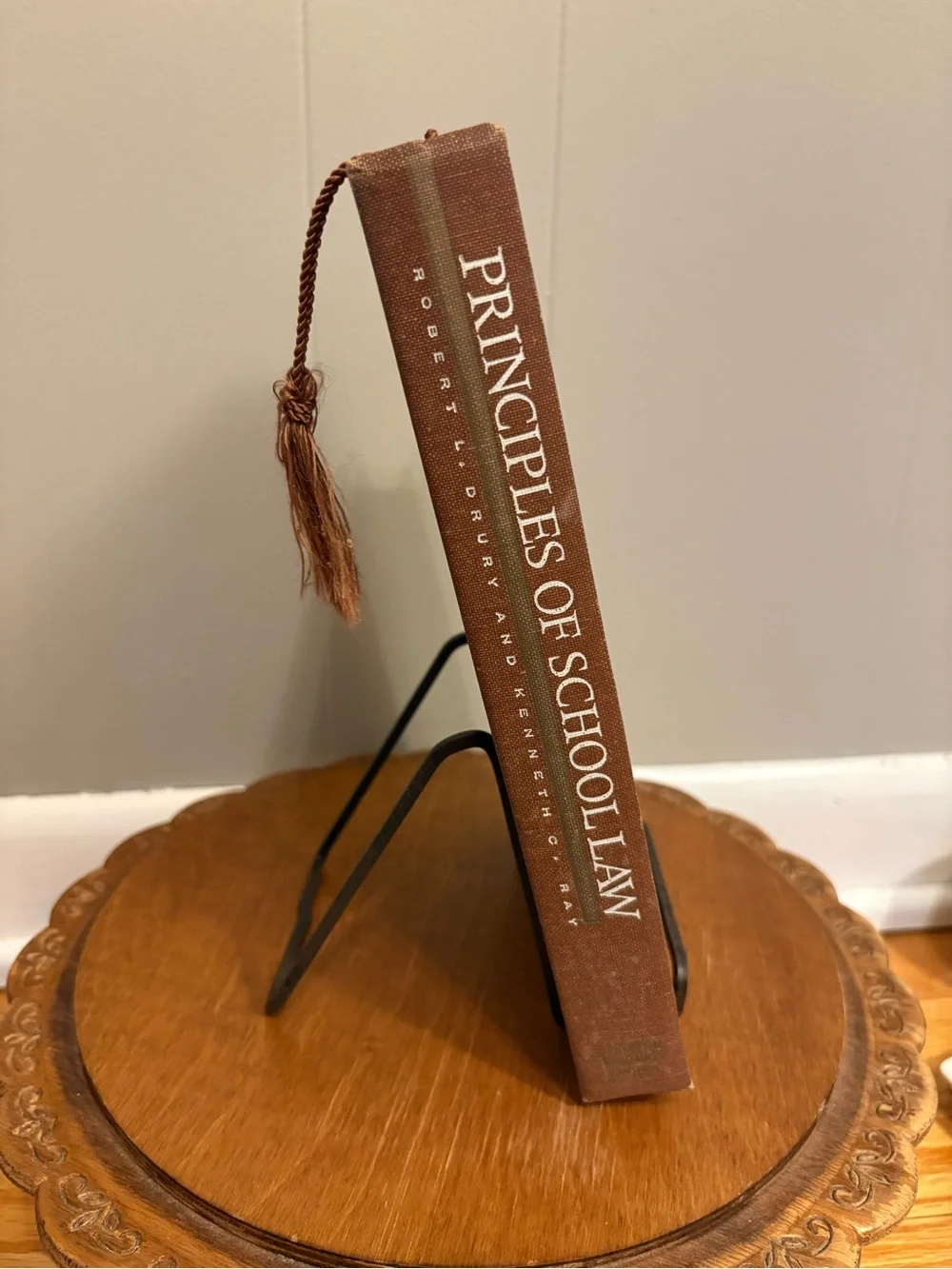 Principles of School Law Hardcover Book - Brown
